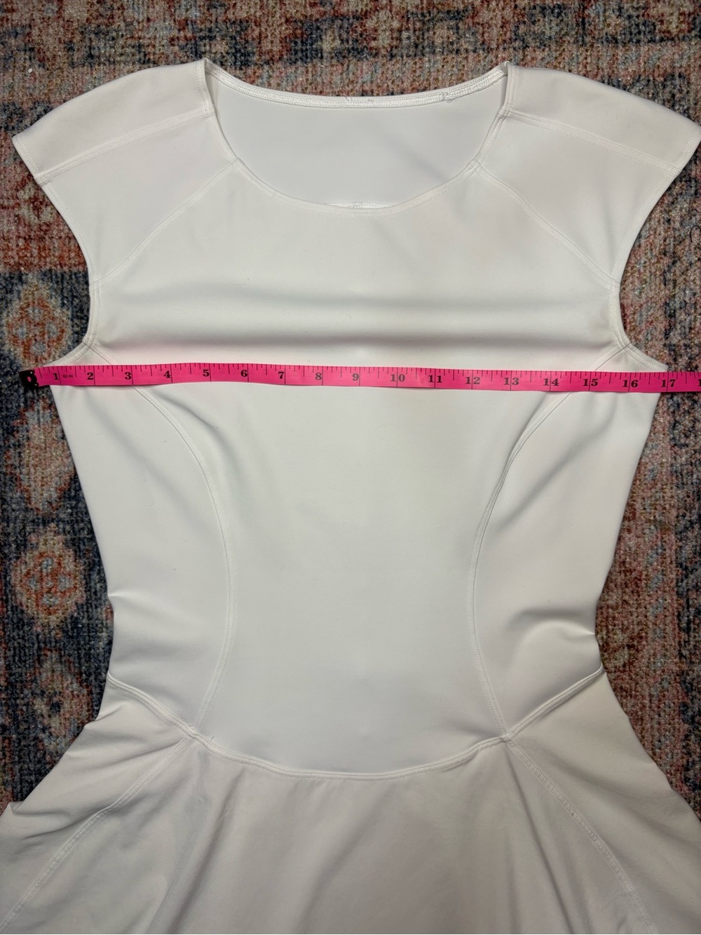 Lululemon Everlux Mesh-Back Tennis Dress white size 8 - Picture 12 of 16